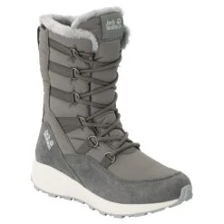 Jack Wolfskin Winterstiefel Nevada High Texapore (Fleecefutter, Wasserdicht) Grau Damen