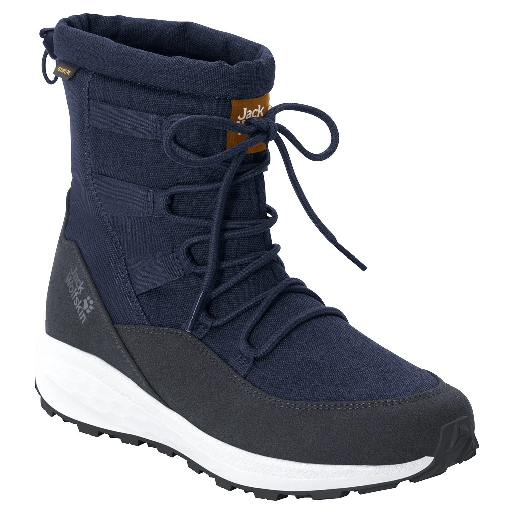Jack Wolfskin Winterstiefel Nevada Mid Texapore - Fleecefutter, Leicht, Mittelhoch - Dunkelblau Damen 3 Jack Wolfskin Winterstiefel Nevada Mid Texapore - Fleecefutter, Leicht, Mittelhoch - Dunkelblau Damen