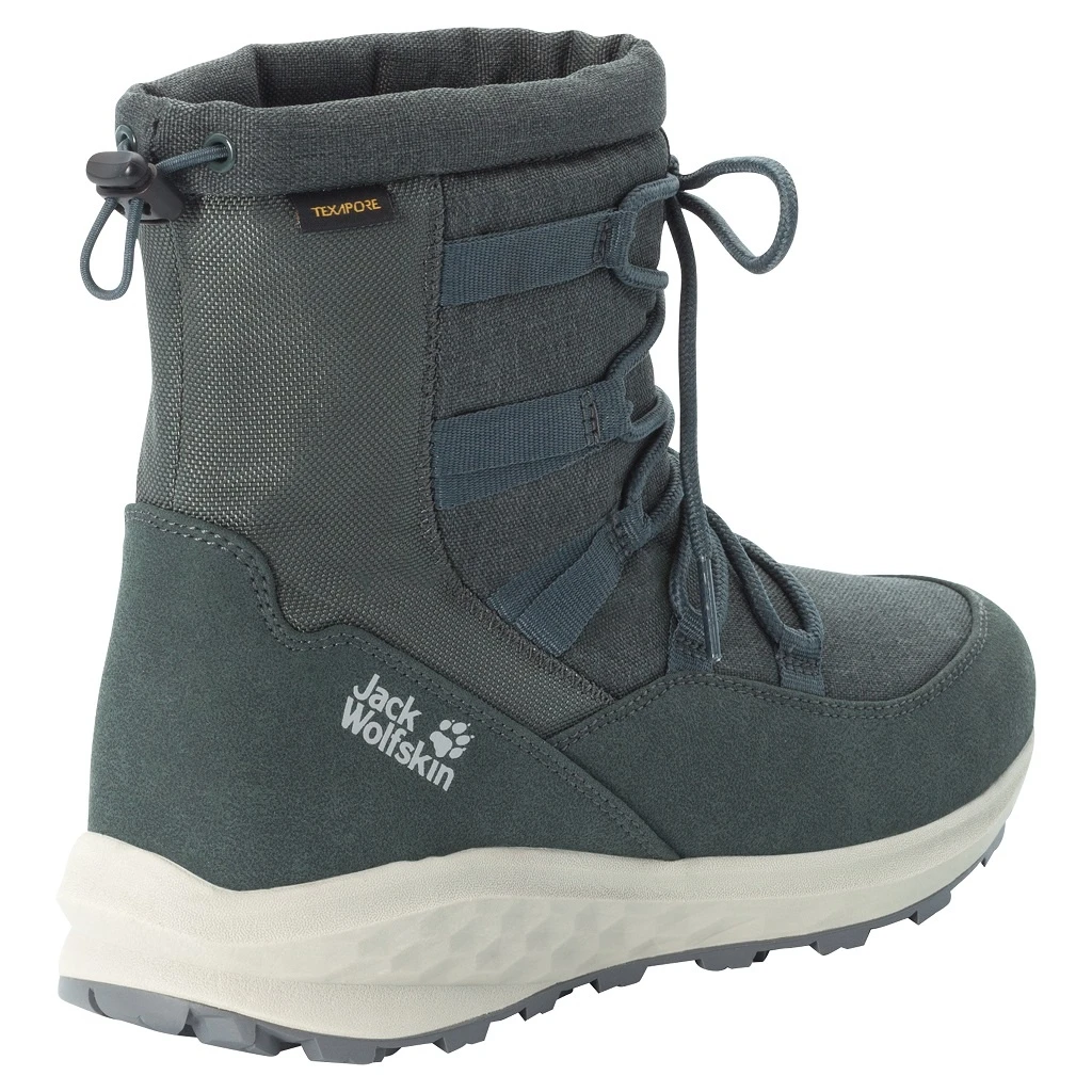 Jack Wolfskin Winterschuhe Nevada Mid Texapore (Fleecefutter, Leicht) Grün Damen 6 Jack Wolfskin Winterschuhe Nevada Mid Texapore (Fleecefutter, Leicht) Grün Damen – Bild 4