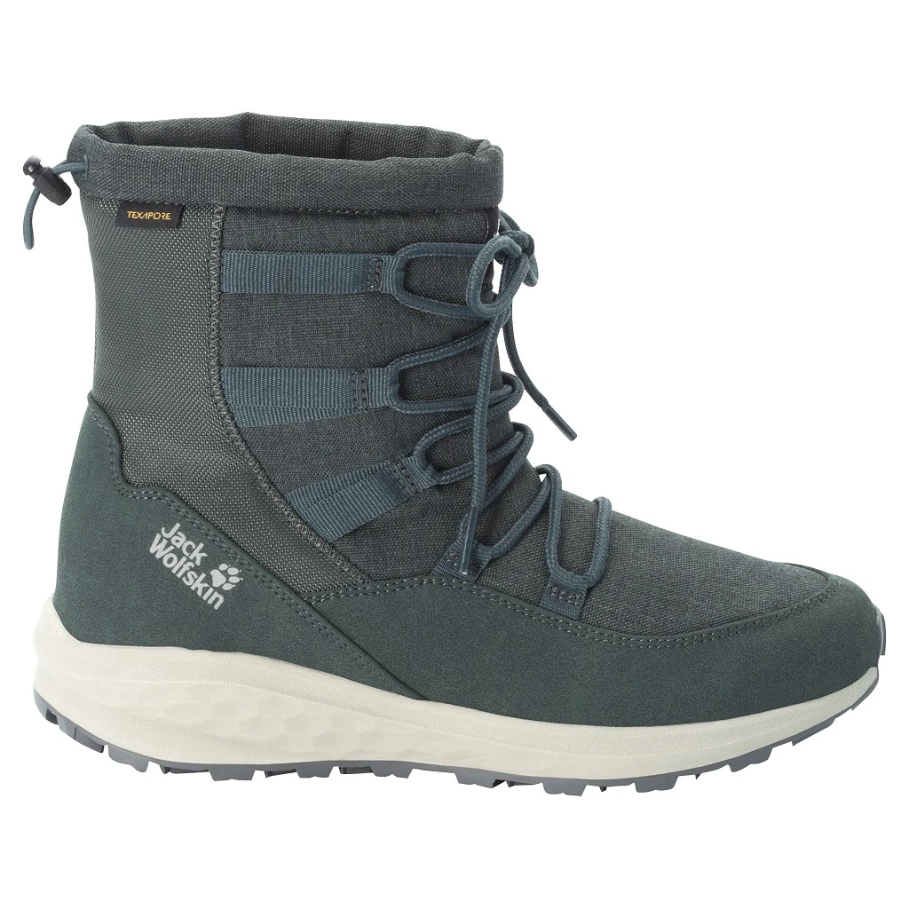 Jack Wolfskin Winterschuhe Nevada Mid Texapore (Fleecefutter, Leicht) Grün Damen 8 Jack Wolfskin Winterschuhe Nevada Mid Texapore (Fleecefutter, Leicht) Grün Damen – Bild 6