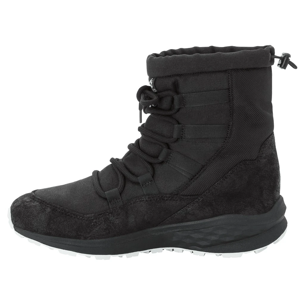 Jack Wolfskin Winterschuhe Nevada Mid Texapore (Fleecefutter, Leicht) Schwarz Damen 5 Jack Wolfskin Winterschuhe Nevada Mid Texapore (Fleecefutter, Leicht) Schwarz Damen – Bild 3
