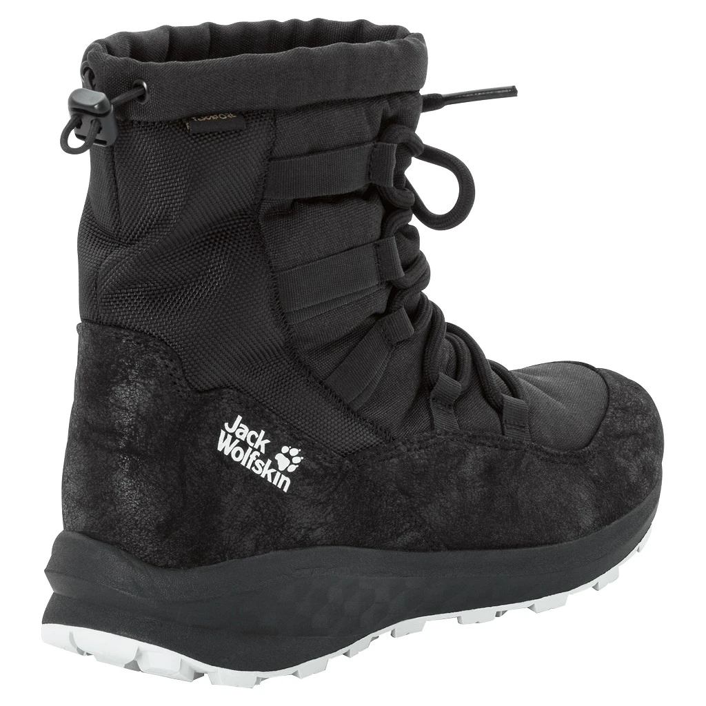 Jack Wolfskin Winterschuhe Nevada Mid Texapore (Fleecefutter, Leicht) Schwarz Damen 6 Jack Wolfskin Winterschuhe Nevada Mid Texapore (Fleecefutter, Leicht) Schwarz Damen – Bild 4