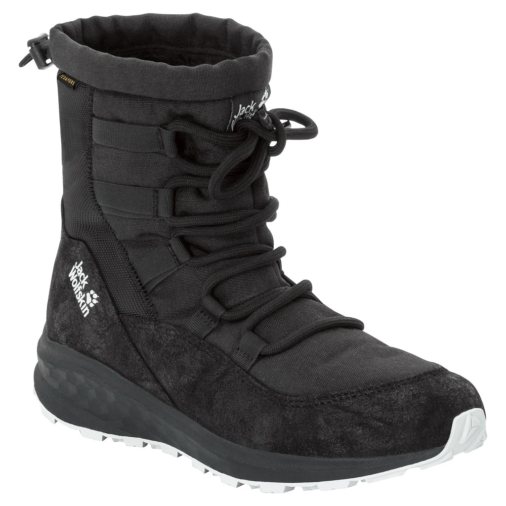 Jack Wolfskin Winterschuhe Nevada Mid Texapore (Fleecefutter, Leicht) Schwarz Damen 3 Jack Wolfskin Winterschuhe Nevada Mid Texapore (Fleecefutter, Leicht) Schwarz Damen