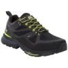Jack Wolfskin Wanderschuhe Force Striker Texapore Low Wasserdicht Schwarz/lime Herren
