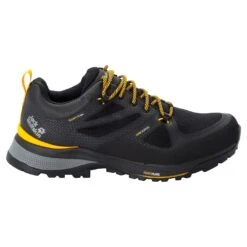 Jack Wolfskin Wanderschuhe Force Striker Texapore Low Wasserdicht Schwarz/gelb Herren -Jack Wolfskin Jack Wolfskin 4038841 6055 force striker texapore Schuh206 1024x1024 1