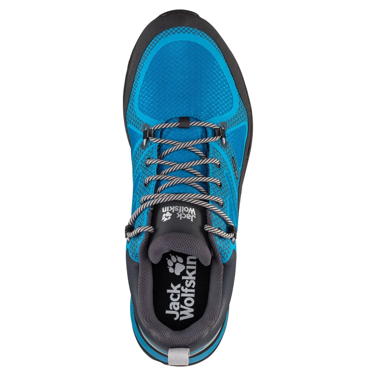 Jack Wolfskin Wanderschuhe Force Striker Texapore Low Wasserdicht Blau/lime Herren 4 Jack Wolfskin Wanderschuhe Force Striker Texapore Low Wasserdicht Blau/lime Herren – Bild 2