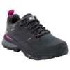 Jack Wolfskin Wanderschuhe Force Striker Low Texapore Wasserdicht Phantomgrau Damen