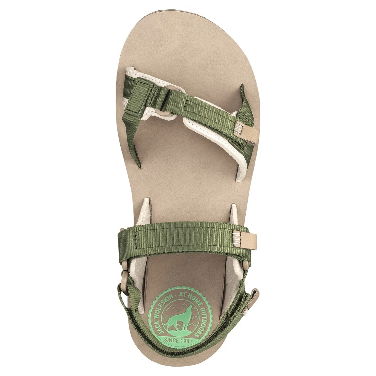 Jack Wolfskin Sandale Outfresh Deluxe Khaki/sand Damen 4 Jack Wolfskin Sandale Outfresh Deluxe Khaki/sand Damen – Bild 2