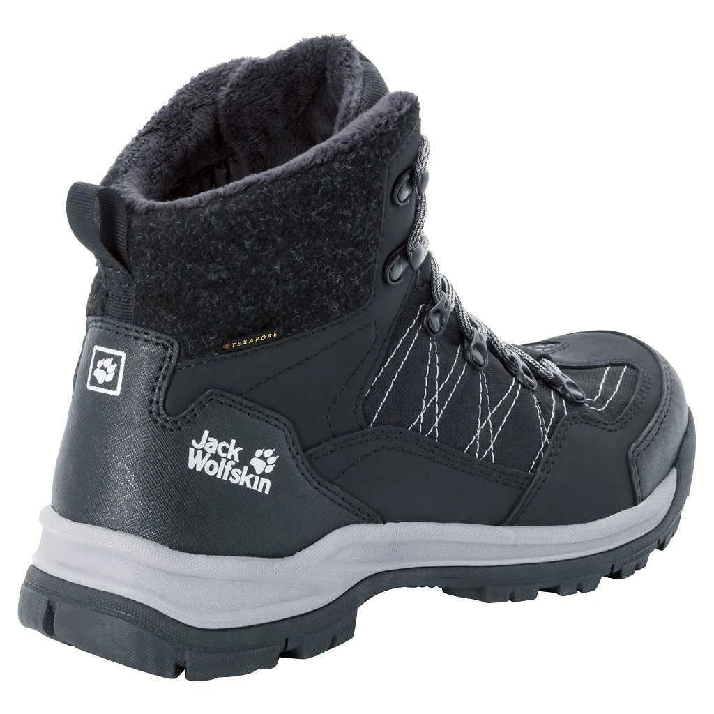 Jack Wolfskin Winterstiefel Cold Bay Mid Texapore (wasserdicht) Schwarz Herren 6 Jack Wolfskin Winterstiefel Cold Bay Mid Texapore (wasserdicht) Schwarz Herren – Bild 4