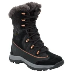 Jack Wolfskin Winterstiefel Aspen High Texapore (wasserdicht) Schwarz Damen