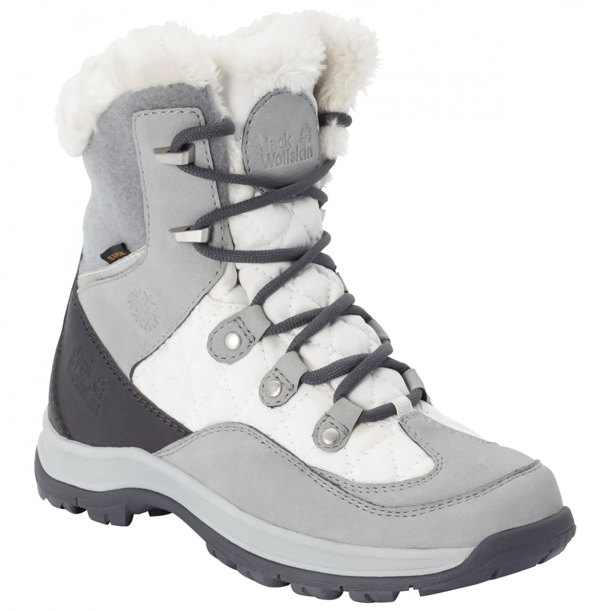 Jack Wolfskin Winterstiefel Aspen Mid Texapore (wasserdicht) Weiss/grau Damen 3 Jack Wolfskin Winterstiefel Aspen Mid Texapore (wasserdicht) Weiss/grau Damen