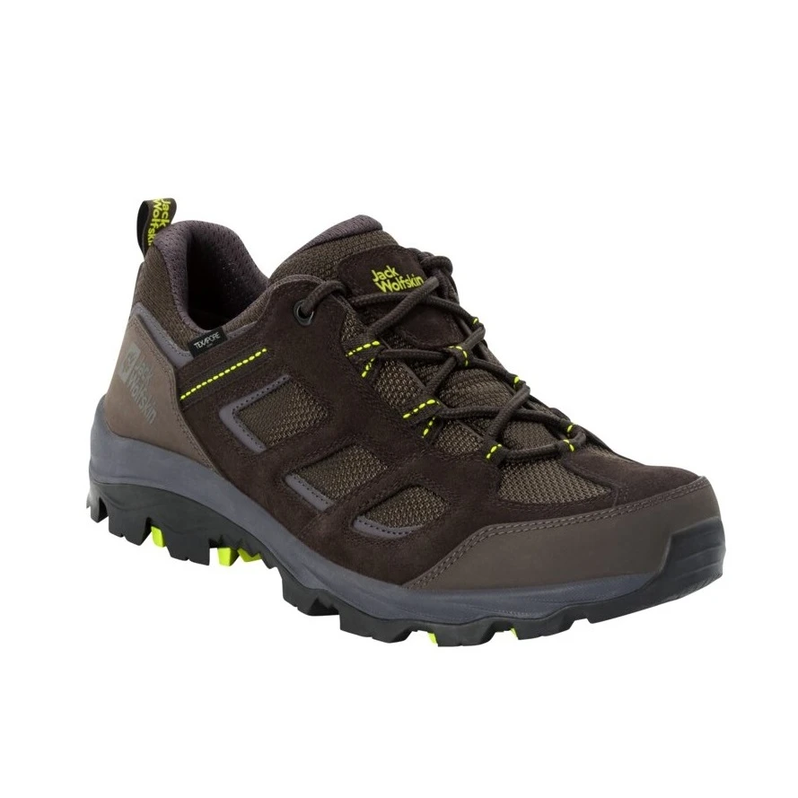 Jack Wolfskin Wanderschuhe Vojo 3 Texapore Low (wasserdicht,atmungsaktiv) Braun Herren 3 Jack Wolfskin Wanderschuhe Vojo 3 Texapore Low (wasserdicht,atmungsaktiv) Braun Herren