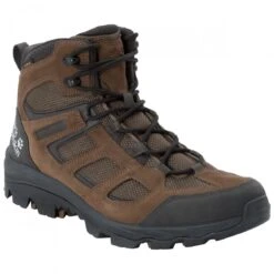 Jack Wolfskin Wanderschuhe Vojo 3 Mid Texapore (wasserdicht) Dunkelbraun Herren