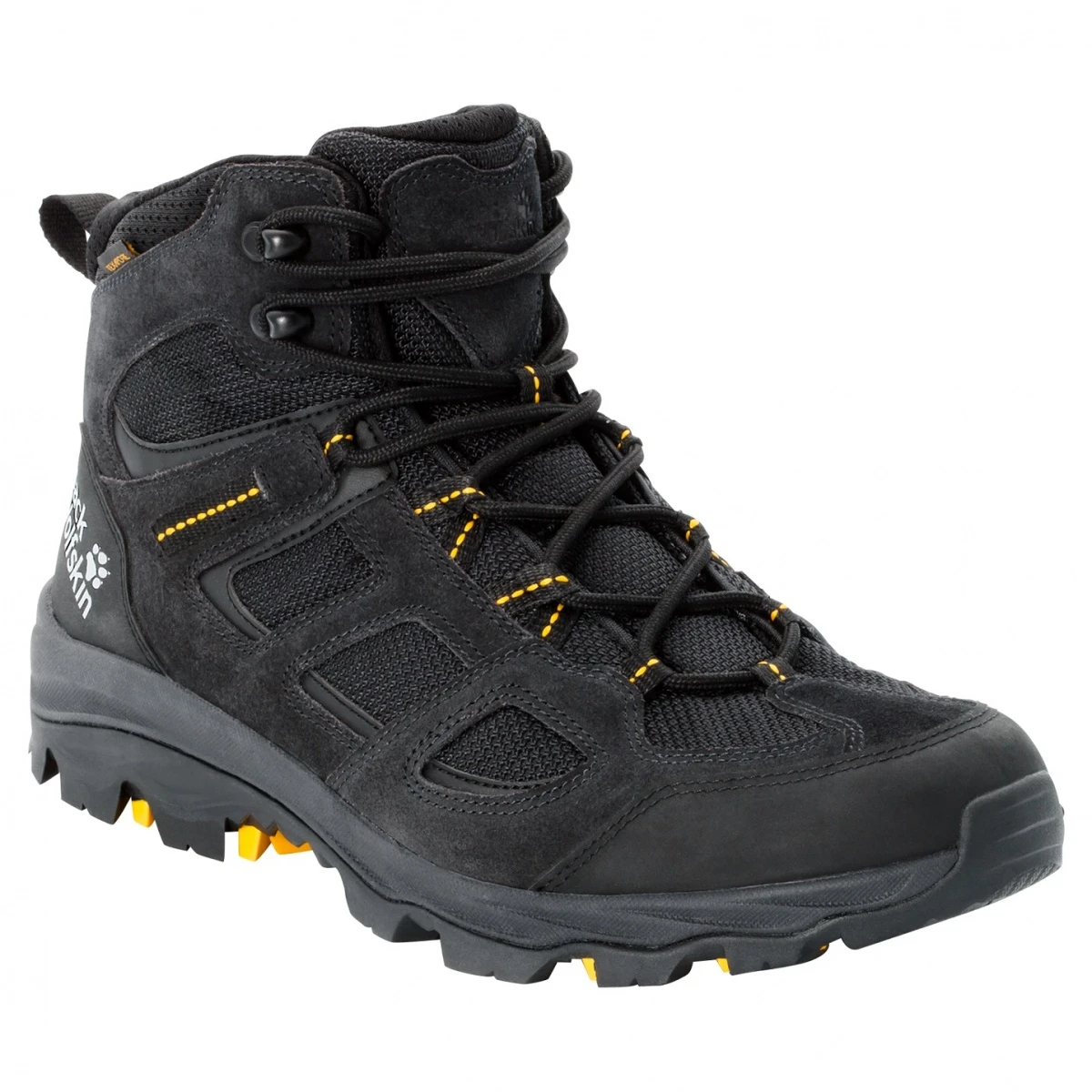 Jack Wolfskin Jack Wanderschuhe Wolfskin Vojo 3 Mid Texapore (wasserdicht) Schwarz Herren 3 Jack Wolfskin Jack Wanderschuhe Wolfskin Vojo 3 Mid Texapore (wasserdicht) Schwarz Herren