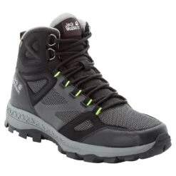 Jack Wolfskin Tages-Wanderschuhe Downhill Texapore/wasserdicht MID Schwarz Herren