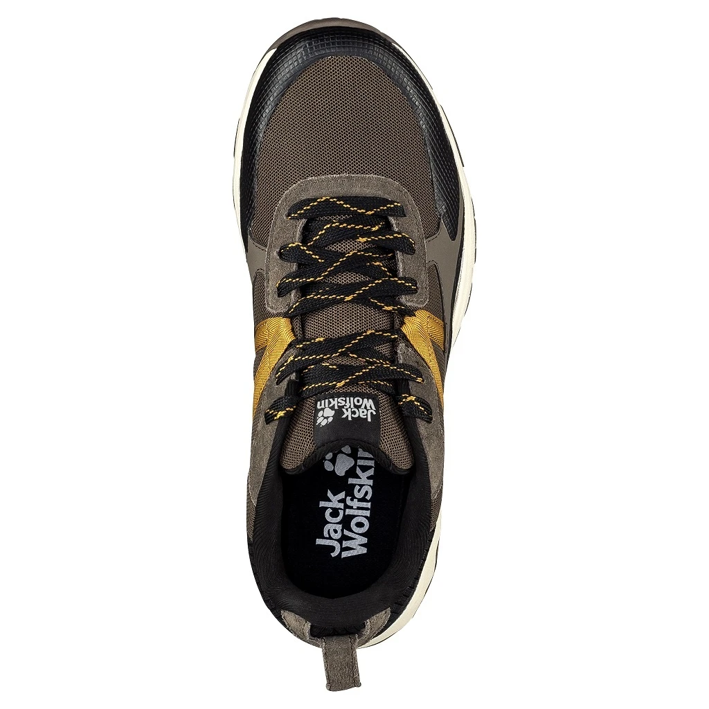 Jack Wolfskin Sneaker Pathfinder Low Braun Alltags-Travelschuhe Herren 4 Jack Wolfskin Sneaker Pathfinder Low Braun Alltags-Travelschuhe Herren – Bild 2