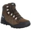 Jack Wolfskin Wanderschuhe Refugio Mid Texapore (Veloursleder, Wasserdicht) Braun Herren