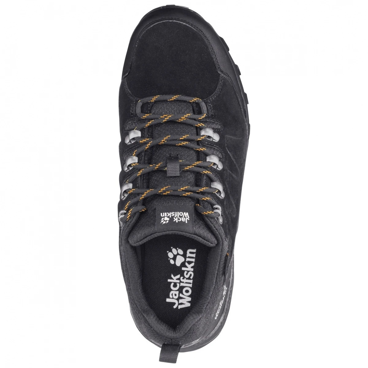 Jack Wolfskin Wanderschuhe Refugio Texapore Low - Veloursleder, Wasserdicht - Phantomgrau Herren 4 Jack Wolfskin Wanderschuhe Refugio Texapore Low - Veloursleder, Wasserdicht - Phantomgrau Herren – Bild 2