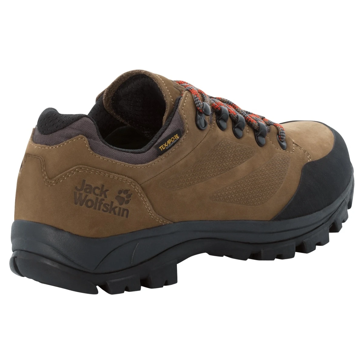 Jack Wolfskin Wanderschuhe Rebellion Texapore Low (Trekking, Nubukleder, Wasserdicht) Phantombraun Herren 7 Jack Wolfskin Wanderschuhe Rebellion Texapore Low (Trekking, Nubukleder, Wasserdicht) Phantombraun Herren – Bild 5