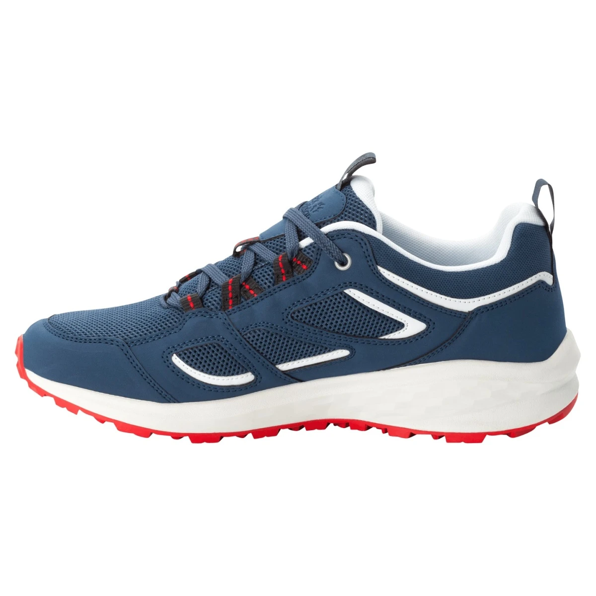 Jack Wolfskin Wanderschuh Vojo 3 Vent Low 2022 (multifunktionaler Wanderschuh, Leicht, Atmungsaktiv) Blau Herren 5 Jack Wolfskin Wanderschuh Vojo 3 Vent Low 2022 (multifunktionaler Wanderschuh, Leicht, Atmungsaktiv) Blau Herren – Bild 3