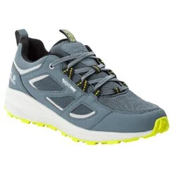 Jack Wolfskin Wanderschuhe Vojo 3 Vent Low (leicht, Atmungsaktiv) Grau/lime Herren