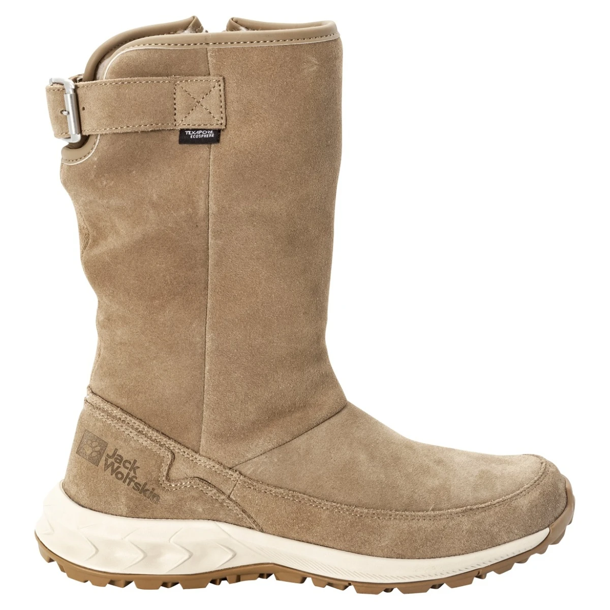 Jack Wolfskin Winterstiefel Queenstown Texapore - Lederstiefel, Seitlicher Reißverschluss - Cookiebraun Damen 8 Jack Wolfskin Winterstiefel Queenstown Texapore - Lederstiefel, Seitlicher Reißverschluss - Cookiebraun Damen – Bild 6
