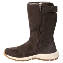 Jack Wolfskin Winterstiefel Queenstown Texapore (Leder, Seitlicher Reißverschluss) Dunkelbraun Damen -Jack Wolfskin Jack Wolfskin 4053541 5138 queenstown texapore Stiefel206 1200x1200 1