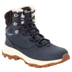Jack Wolfskin Winterstiefel Everquest High Texapore (warm, Wasserdicht, PFC-Frei) Dunkelblau Damen