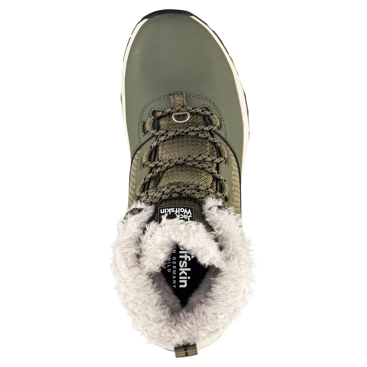 Jack Wolfskin Winterstiefel Everquest High Texapore (warm, Wasserdicht, PFC-Frei) Khakigrün Damen 4 Jack Wolfskin Winterstiefel Everquest High Texapore (warm, Wasserdicht, PFC-Frei) Khakigrün Damen – Bild 2