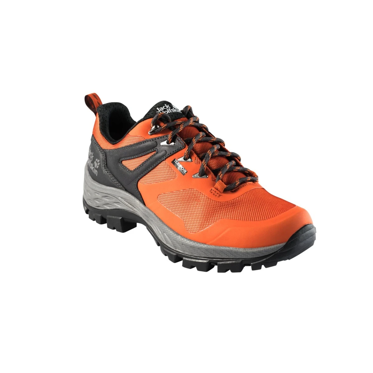 Jack Wolfskin Wanderschuhe Rebellion Guide Texapore Low (Trekking, Wasserdicht, 100% PFC-frei) Orange Herren 3 Jack Wolfskin Wanderschuhe Rebellion Guide Texapore Low (Trekking, Wasserdicht, 100% PFC-frei) Orange Herren