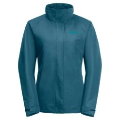 Jack Wolfskin Ganzjahresjacke Geisshorn 3in1 (wasser- Und Winddicht, Atmungsaktiv, Warm) Coralblau Damen