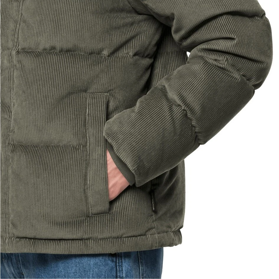 Jack Wolfskin Winter-Daunenjacke Nature Corduroy Mit Cord Olivegrün Herren 8 Jack Wolfskin Winter-Daunenjacke Nature Corduroy Mit Cord Olivegrün Herren – Bild 6