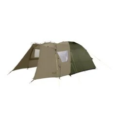 Jack Wolfskin Kuppelzelt Grand Illusion IV - Leicht, Komfortable Höhe, 2 Eingänge, Schneller Aufbau - Für 4 Personen -