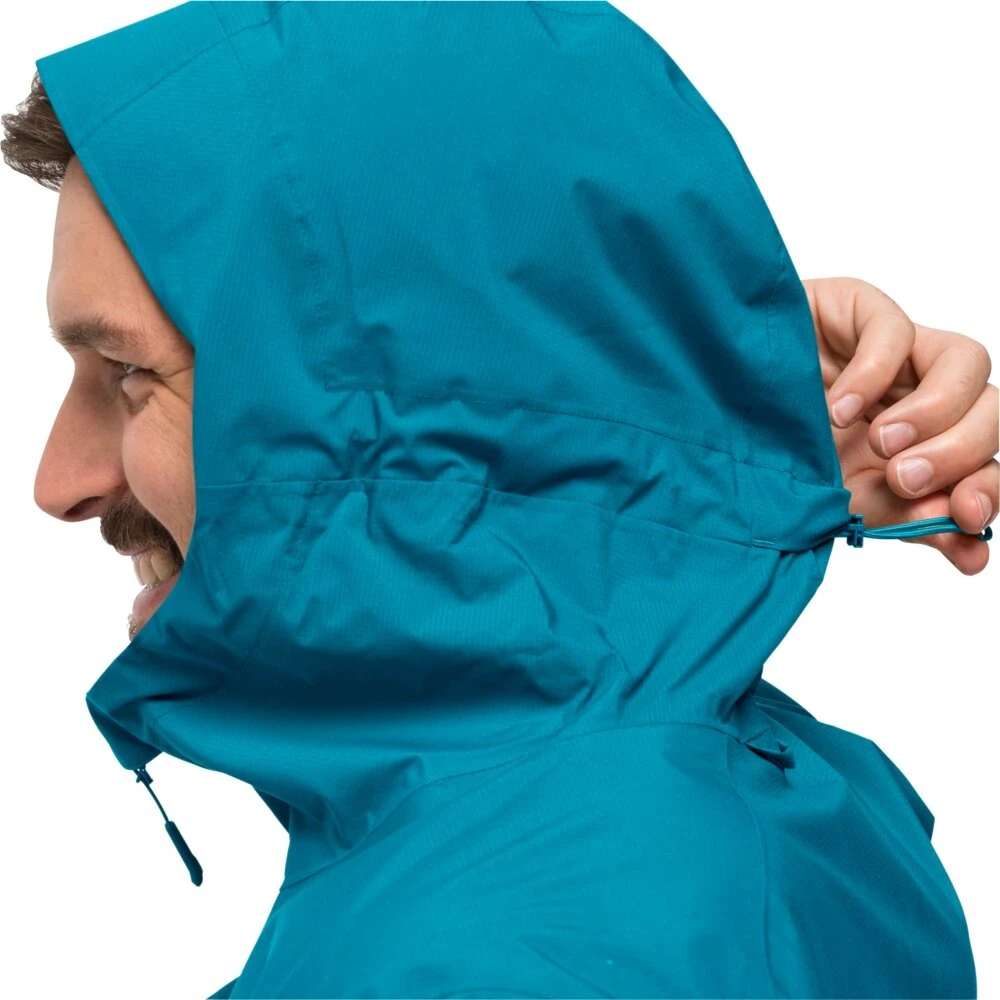 Jack Wolfskin Wanderjacke-/Regenjacke Elsberg 2.5L (sehr Atmungsaktiv, Wasserdicht, Winddicht) Everestblau Herren 5 Jack Wolfskin Wanderjacke-/Regenjacke Elsberg 2.5L (sehr Atmungsaktiv, Wasserdicht, Winddicht) Everestblau Herren – Bild 3