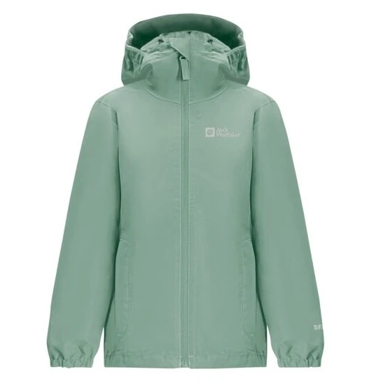 Jack Wolfskin Regenjacke Flaze Texapore (winddicht, Wasserdicht Und Leicht) Grüngrau Kinder 3 Jack Wolfskin Regenjacke Flaze Texapore (winddicht, Wasserdicht Und Leicht) Grüngrau Kinder