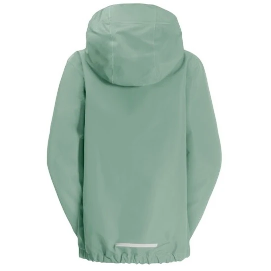 Jack Wolfskin Regenjacke Flaze Texapore (winddicht, Wasserdicht Und Leicht) Grüngrau Kinder 4 Jack Wolfskin Regenjacke Flaze Texapore (winddicht, Wasserdicht Und Leicht) Grüngrau Kinder – Bild 2