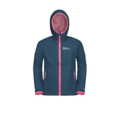 Jack Wolfskin Regenjacke Rainy Days (atmungsaktiv, Winddicht, Wasserdicht) Darkblau Kinder -Jack Wolfskin Jack Wolfskin Regenjacke Rainy Days 1604816 1274 3 1000x1000 1