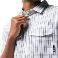 Jack Wolfskin Wander- Und Reisehemd Thompson 2023 Kurzarzm Weiss Herren -Jack Wolfskin Jack Wolfskin Reisehemd Thompson 2023 1401043 5159 3 1000x1000 1