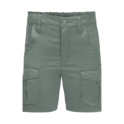Jack Wolfskin Freizeit-Reisehose Treasure Hunter Short (leicht, Robust Und Elastisch) Kurz Hedgegrün Kinder