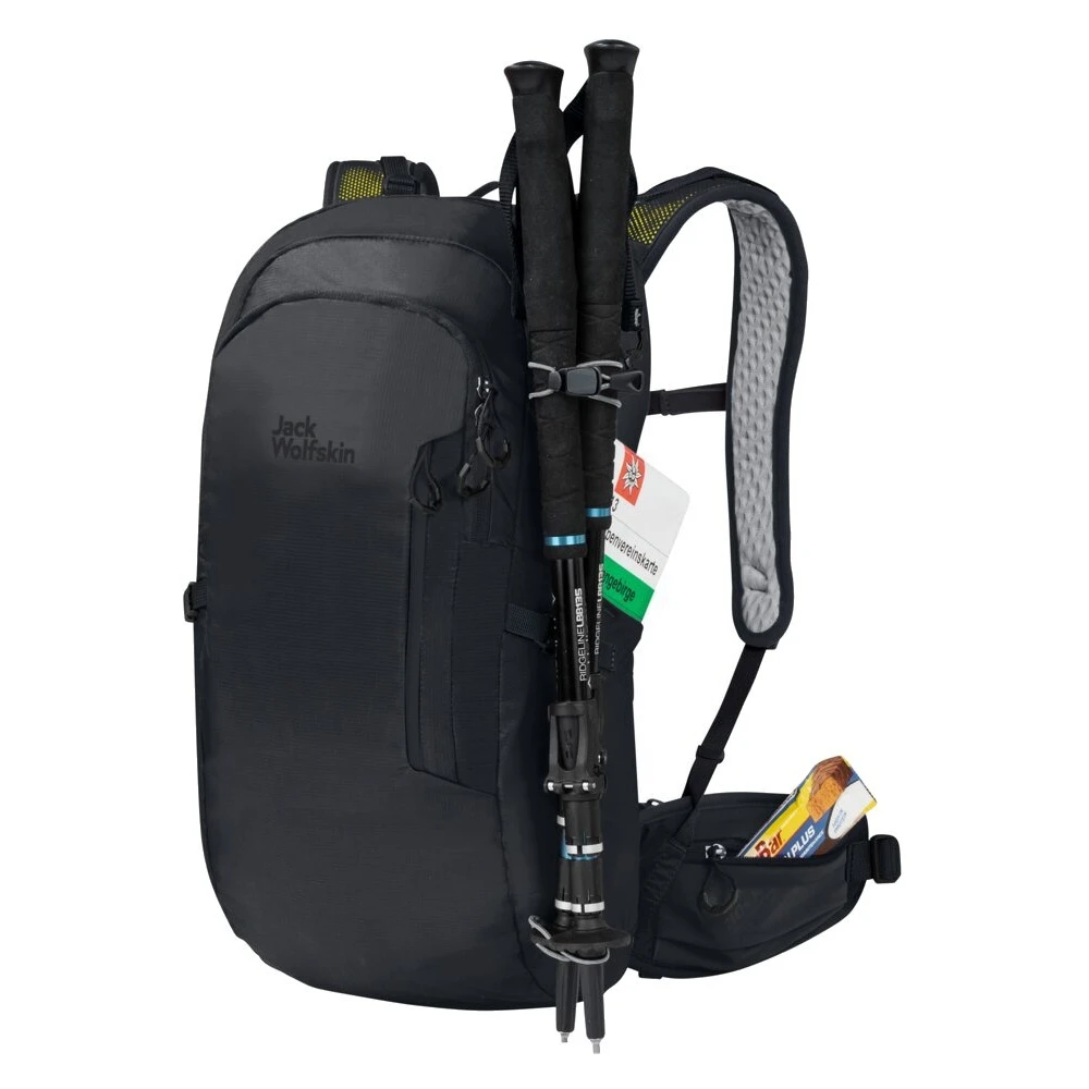 Jack Wolfskin Wanderrucksack Athmos Shape (für Sportliche Tagestouren) Phantomgrau 20 Liter 4 Jack Wolfskin Wanderrucksack Athmos Shape (für Sportliche Tagestouren) Phantomgrau 20 Liter – Bild 2