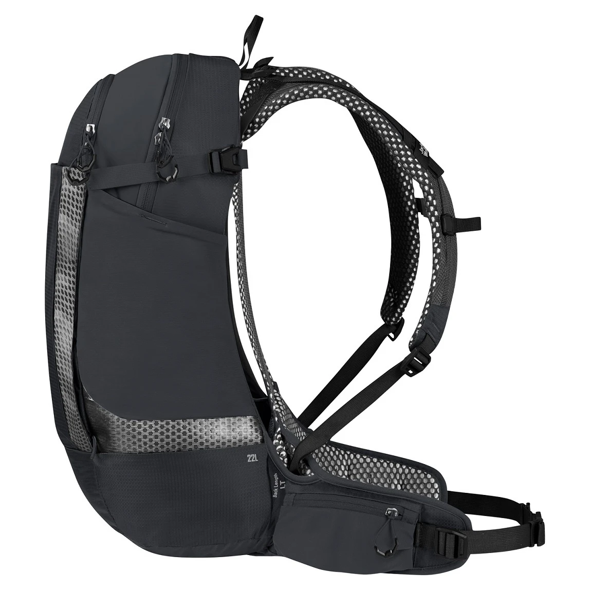 Jack Wolfskin Fahrrad-/ Multisportrucksack Phantasy (AEROVENT-Tragesystem) Phantomgrau 22.5 Liter 4 Jack Wolfskin Fahrrad-/ Multisportrucksack Phantasy (AEROVENT-Tragesystem) Phantomgrau 22.5 Liter – Bild 2