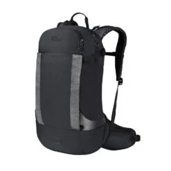 Jack Wolfskin Fahrrad-/ Multisportrucksack Phantasy (Helmfixierung, Tragesystem) Schwarz 20 Liter