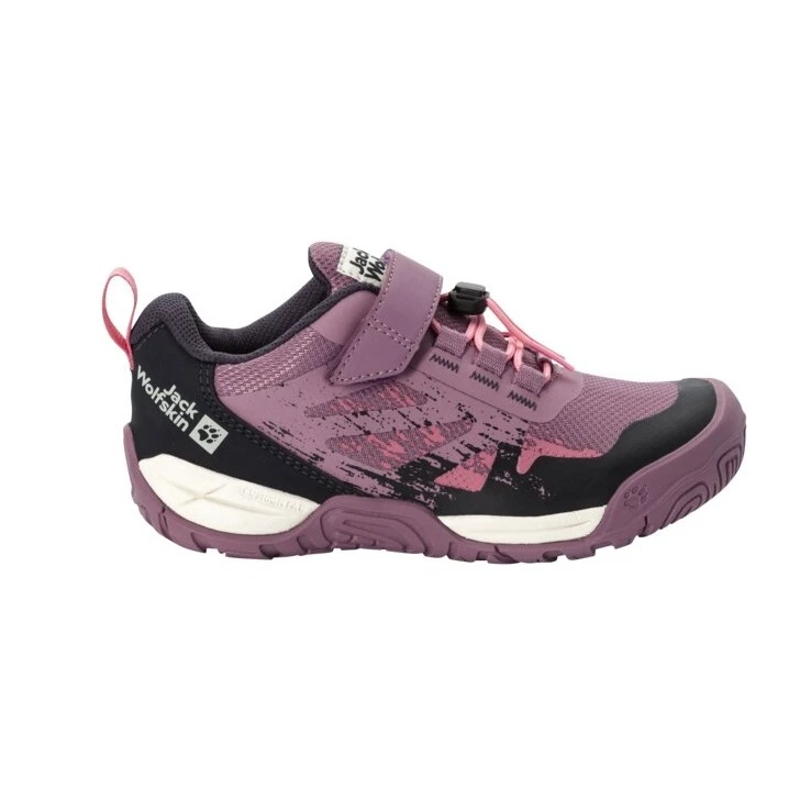 Jack Wolfskin Multifunktionsschuhe Villi Action Low (atmungsaktiv, Leicht) Mauvepink Kinder 5 Jack Wolfskin Multifunktionsschuhe Villi Action Low (atmungsaktiv, Leicht) Mauvepink Kinder – Bild 3