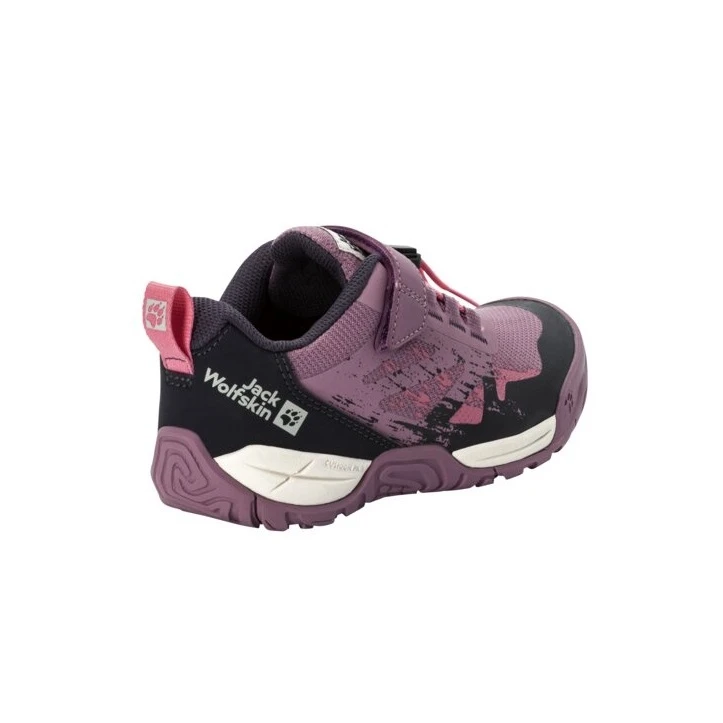 Jack Wolfskin Multifunktionsschuhe Villi Action Low (atmungsaktiv, Leicht) Mauvepink Kinder 7 Jack Wolfskin Multifunktionsschuhe Villi Action Low (atmungsaktiv, Leicht) Mauvepink Kinder – Bild 5