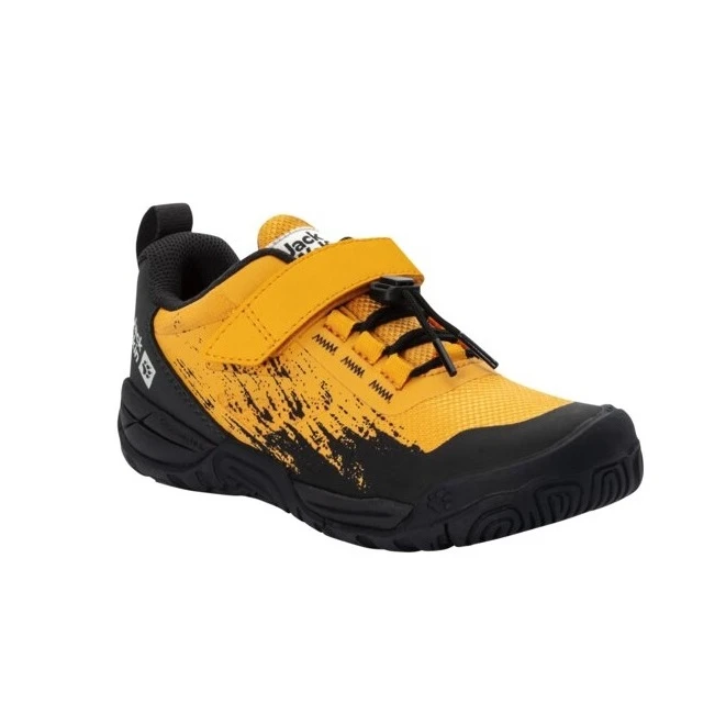 Jack Wolfskin Multifunktionsschuhe Villi Action Low (atmungsaktiv, Leicht) Orange/schwarz Kinder 3 Jack Wolfskin Multifunktionsschuhe Villi Action Low (atmungsaktiv, Leicht) Orange/schwarz Kinder
