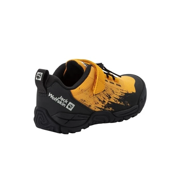 Jack Wolfskin Multifunktionsschuhe Villi Action Low (atmungsaktiv, Leicht) Orange/schwarz Kinder 7 Jack Wolfskin Multifunktionsschuhe Villi Action Low (atmungsaktiv, Leicht) Orange/schwarz Kinder – Bild 5