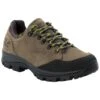 Jack Wolfskin Wanderschuhe Rebellion Texapore Low (Trekking, Nubukleder, Wasserdicht) Khakibraun/phantom Herren