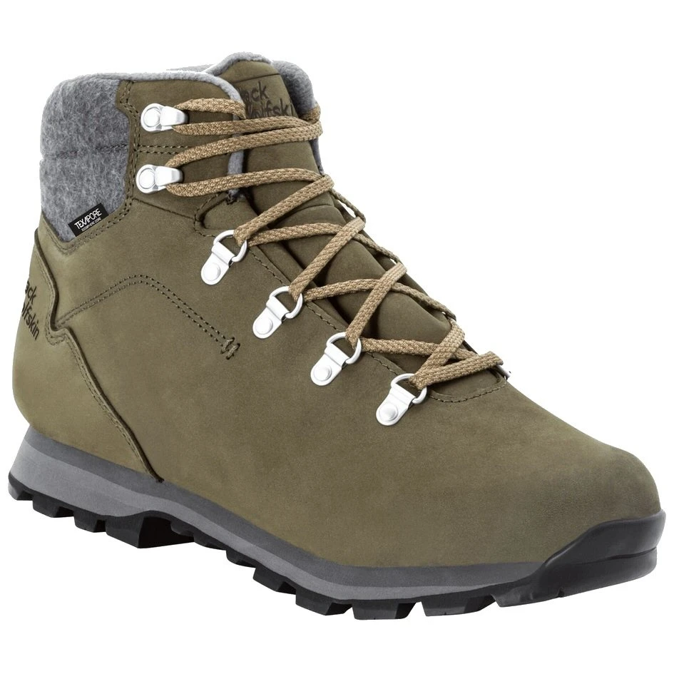 Jack Wolfskin Winterschuhe Thunder Bay Texapore Mid (wasserdicht) Khaki/grau Herren 3 Jack Wolfskin Winterschuhe Thunder Bay Texapore Mid (wasserdicht) Khaki/grau Herren