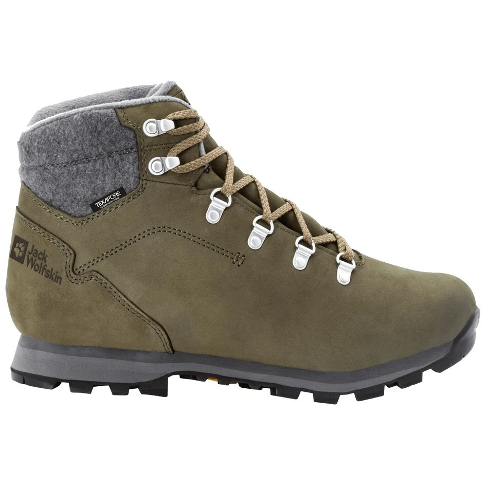 Jack Wolfskin Winterschuhe Thunder Bay Texapore Mid (wasserdicht) Khaki/grau Herren 4 Jack Wolfskin Winterschuhe Thunder Bay Texapore Mid (wasserdicht) Khaki/grau Herren – Bild 2