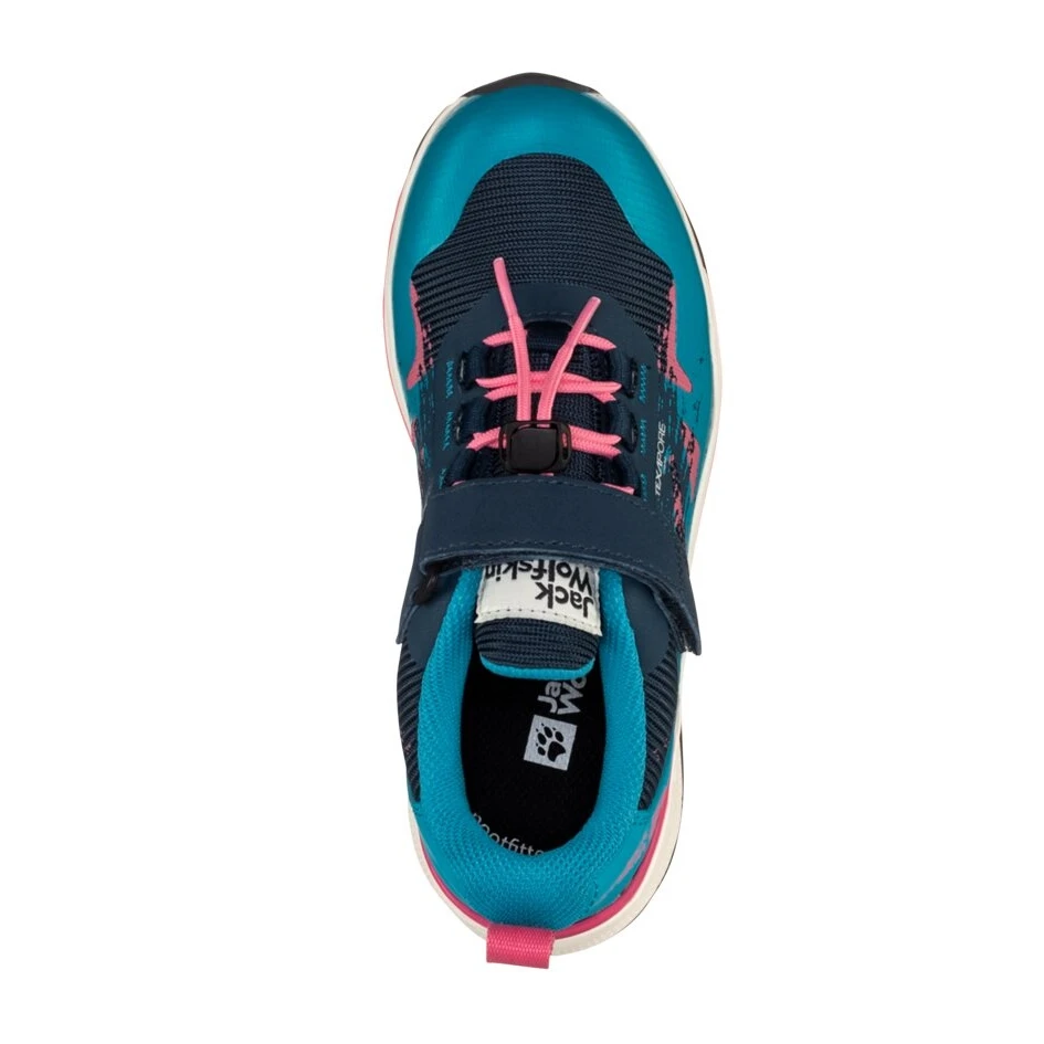 Jack Wolfskin Wanderschuhe Villi Hiker Texapore Low (wasserdicht, Atmungsaktiv) Darkblau/pink Kinder 3 Jack Wolfskin Wanderschuhe Villi Hiker Texapore Low (wasserdicht, Atmungsaktiv) Darkblau/pink Kinder – Bild 2